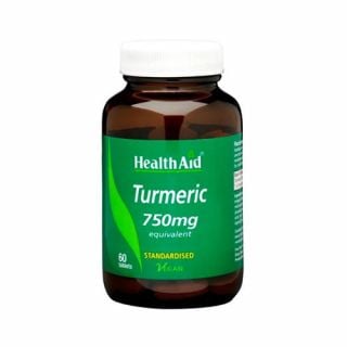 Health Aid Turmeric 750mg 60 Tabs