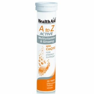 Health Aid A to Z Multi with CoQ10 Tutti Fruti 20 Tabs