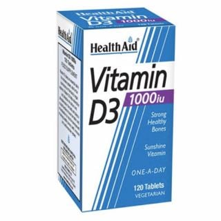 Health Aid Vitamin D3 1000iu 120 Tabs