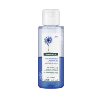 Klorane Bleuet Demaquillant Yeux Waterproof 100ml Ντεμακιγιάζ Ματιών για Αδιάβροχο Μακιγιάζ