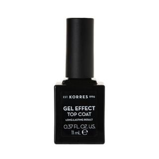 Korres Gel Effect Nail Colour, Top Coat 11ml