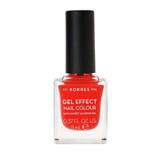 Korres Gel Effect Nail Colour, 45 Coral 11ml  