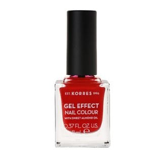 Korres Gel Effect Nail Colour, 53 Royal Red 11ml  