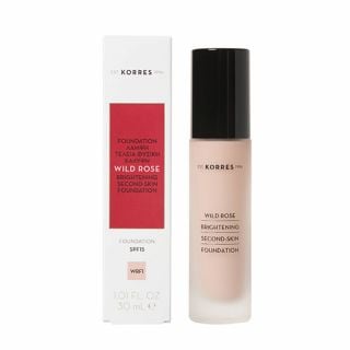 Korres Wild Rose Brigthening Second-Skin Foundation WRF1 30ml