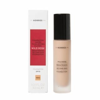 Korres Wild Rose Brigthening Second-Skin Foundation WRF2 30ml