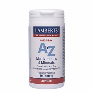 Lamberts A-Z Multivitamins 60 Tabs