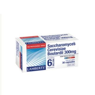 Lamberts Saccharomyces Boulardii 300mg 30 Caps