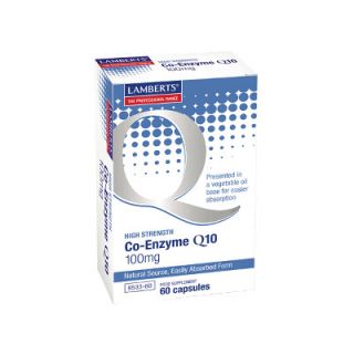 Lamberts Co-Enzyme Q10 100mg 60 Caps