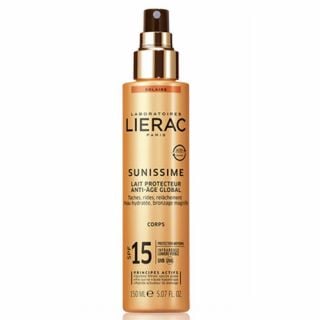 Lierac Sunissime Lait Protecteur Energisant Anti-Age Global SPF15 150ml