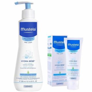 Mustela Hydra Bebe Lait Corps 300ml + Hydra Bebe 40ml