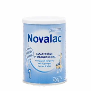 Novalac 1 Γάλα Σκόνη 400gr 1ης Βρεφικής Ηλικίας