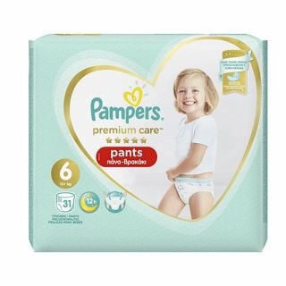 Pampers Premium Care Pants No6 (15+ kg) 31