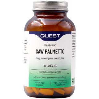Quest Saw Palmetto 36mg Extract 90 Tabs Aνδρικό Αναπαραγωγικό Σύστημα