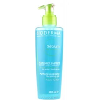 Bioderma Sebium Gel Moussant 200ml Αφρίζον Ζελ Καθαρισμού