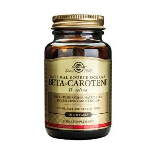 Solgar Beta-Carotene 7mg 60 Softgels