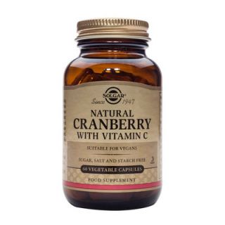 Solgar Cranberry Extract with vit C 60 Veg. Caps