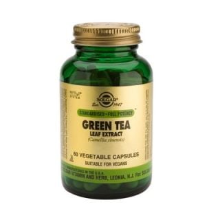 Solgar Green Tea Leaf Extract 60 Veg. Caps