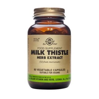 Solgar Milk Thistle Herb & Seed Extract 60 Caps