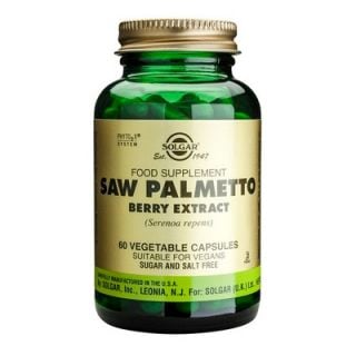 Solgar Saw Palmetto Berry Extract 60 Veg. Caps