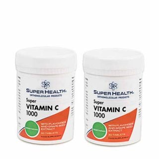 Super Health Vitamin C 2 x 30 Tabs