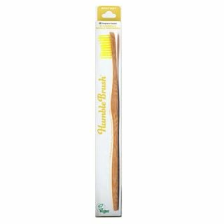 The Humble Co. Humble Brush Bamboo Yellow Toothbrush