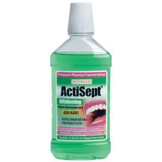 InterMed Actisept Mouthwash Whitening 500ml