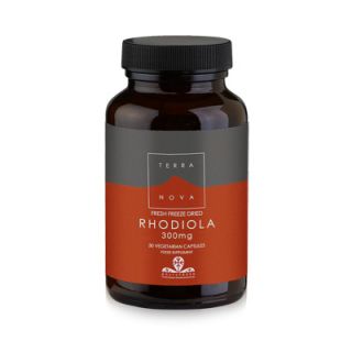 Terranova Rhodiola Root 300 mg 50 Caps Mental Function