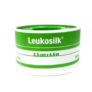 BSN Medical Leukosilk 4.6m x 2.5cm