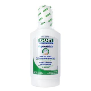 Gum Original White Mouthrinse 300ml 1747 for White Teeth