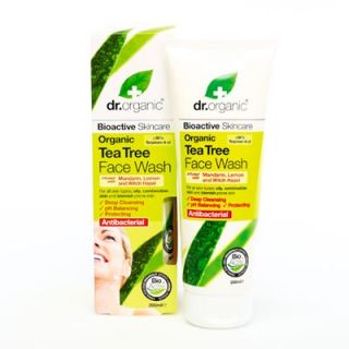 Dr. Organic Tea Tree Face Wash 200ml