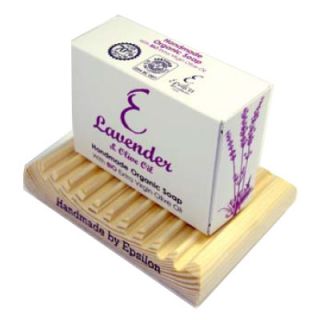 Epsilon Geronymakis Handmade Organic Olive Oil Soap with Lavender 80gr