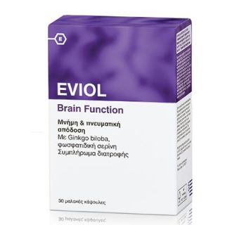 Eviol Brain Function 30 Caps for Memory