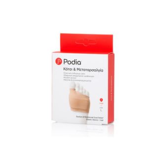 Podia Pad with Gel for Bunion & Metatarsalgia Size L 1 Item