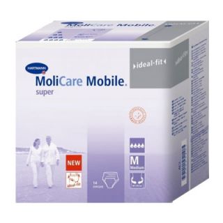 Hartmann Molicare Mobile Super Night Incontinence Pants Medium 14 Items