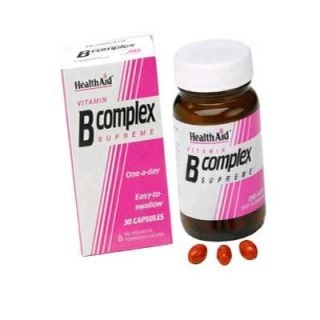 Health Aid B Complex Supreme 30 Caps