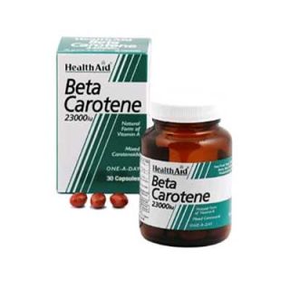 Health Aid Beta Carotene 23000iu 30 Caps