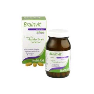 Health Aid Brainvit for Memory 60 Tabs
