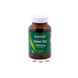 Health Aid Green Tea 1000mg 60 Tabs