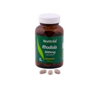 Health Aid Rhodiola 500mg 60 Tabs Toning