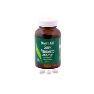 Health Aid Saw Palmetto 265mg 30 Tabs Urinary Tract