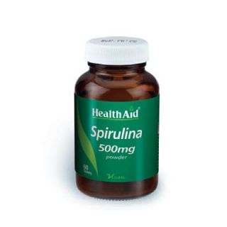 Health Aid Spirulina 500mg 60 Tabs
