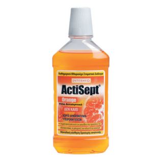 InterMed Actisept Mouthwash Orange 500ml