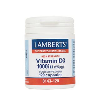 Lamberts Vitamin D 1000IU 120 Tabs