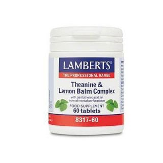 Lamberts Theanine & Lemon Balm Complex 60 Tabs
