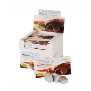 Laxfruit Probiotic 10 Tabs Chewable Cubes for Constipation