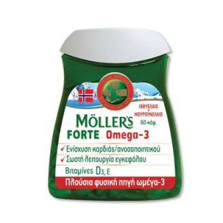 Nature's Plus Moller's Forte Omega-3 60 Caps