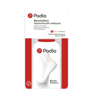 Podia Hydrocolloid Blister Plasters 42x68mm