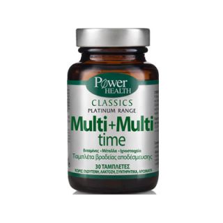 Power Health Classics Platinum Multi + Multi Time 30 Tabs Multivitamin