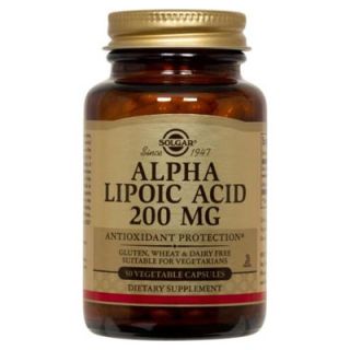 Solgar Alpha Lipoic Acid 200mg 50 Caps