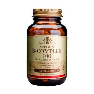 Solgar B-Complex 100 50 Caps